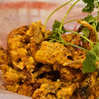 Oc A Chay - Cua Lot Trung Muoi (Soft-shell crab with salted eggs). - Vietnamese Near Me - Garden Grove, California Oc A Chay - Cua Lot Trung Muoi (Soft-shell crab with salted eggs). - Vietnamese Near Me - Garden Grove, California