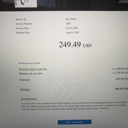 Psych Dimensions - This is so sad that they treat people like this. I received this bill after I wrote a bad review.