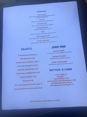 Menu photo 1 The Jetty San Diego, CA Menu photo 1 The Jetty San Diego, CA