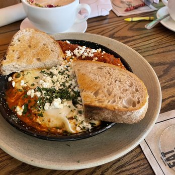 Avalon Cafe And Kitchen - Ann Arbor - Shakshuka- Good - 7/10 - Bland - Cafes Near Me - Ann Arbor, Michigan