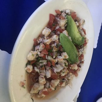 Mariscos Bahia de Ensenada - Shrimp ceviche was BOMBBBBBBB - Seafood Near Me - Ensenada, BCN