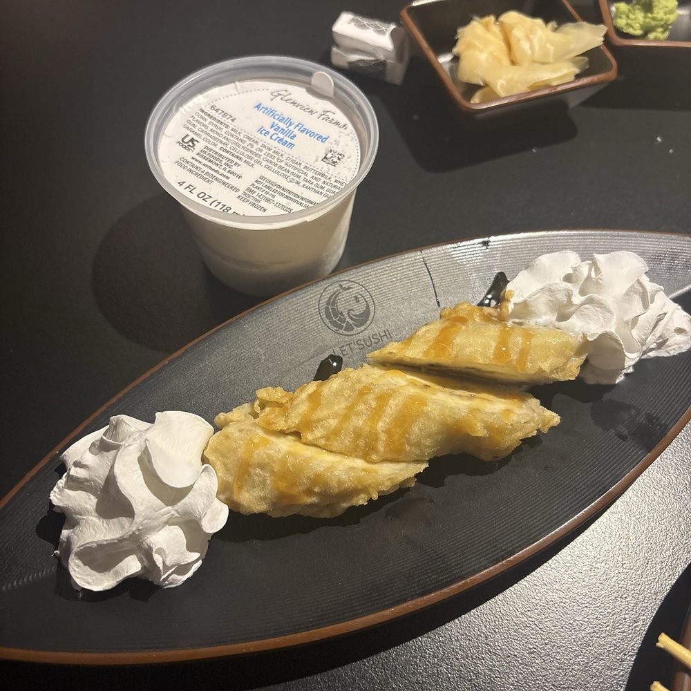 Let's Sushi - Fried banana - Sushi Bars Near Me - Wexford, Pennsylvania