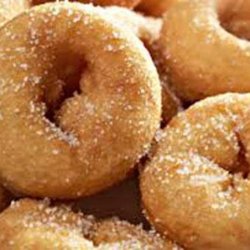 Daisy Doggz Hot Dog Stand & Catering - Cinnamon sugar mini donuts. Baked Not Fried.