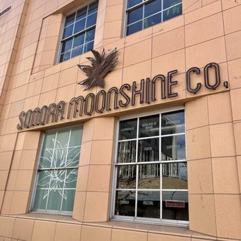 Sonora Moonshine - Sonora Moonshine Co. Outdoor Sign - Cocktail Bars Near Me - Tucson, Arizona