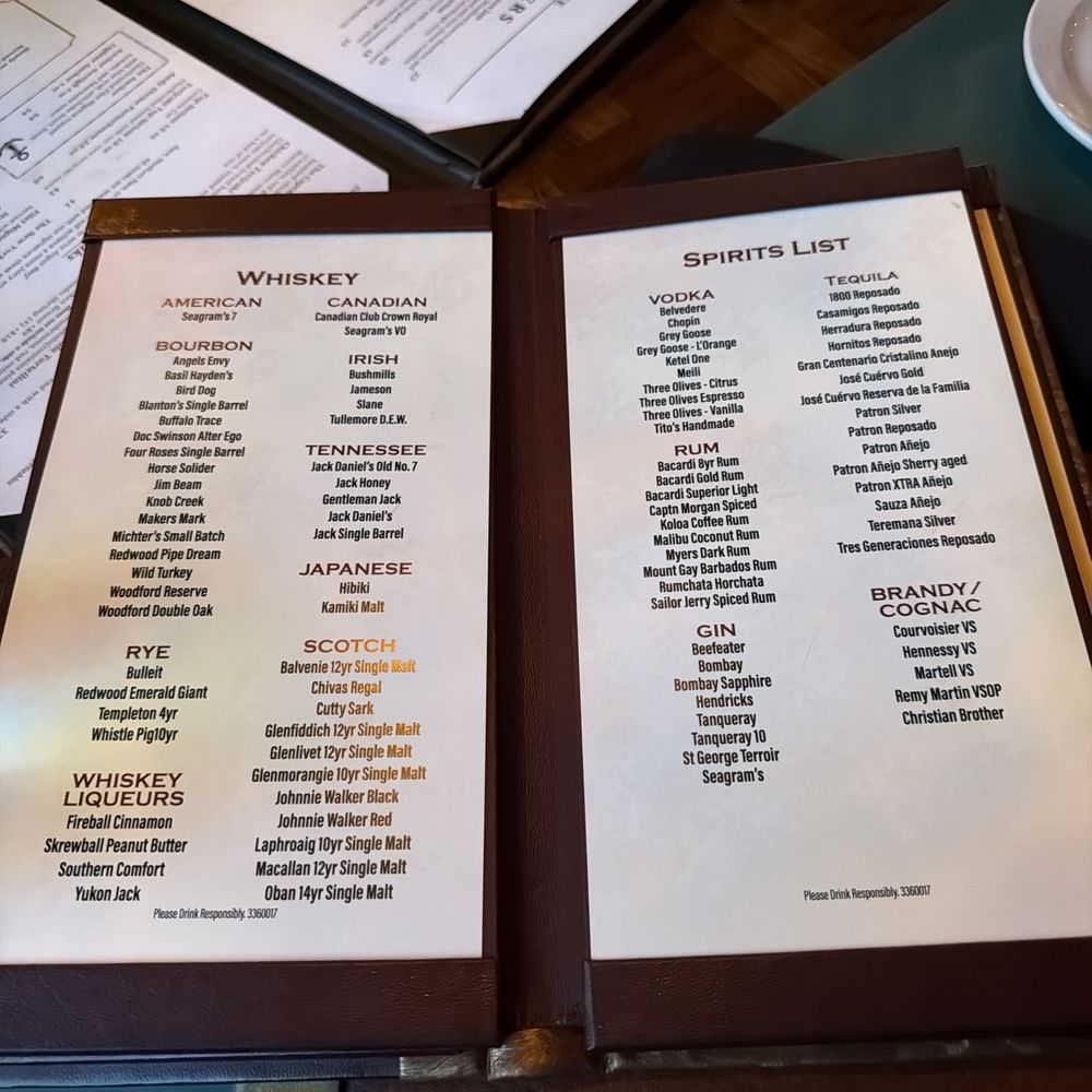 Captains Anchorage - Spirits - Seafood Near Me - Big Bear Lake, California