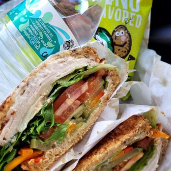 Sprouts Farmers Market - Turkey sandwich meal deal $5.99, with chips and bottled water. - Grocery Near Me - Oakland, California