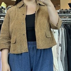 Love it - 100% genuine leather jacket for $15 !!!