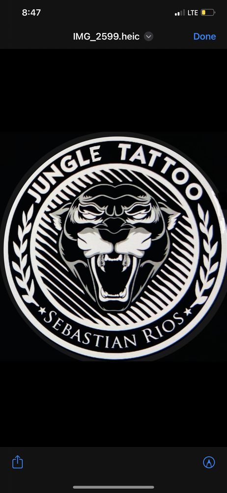 Jungle Tattoo Logo