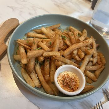 Citizen All Day - Restaurant, Cafe & Deli - Chilli Crunch Fries w/ Aioli - Australian Near Me - Austin, Texas Citizen All Day - Restaurant, Cafe & Deli - Chilli Crunch Fries w/ Aioli - Australian Near Me - Austin, Texas