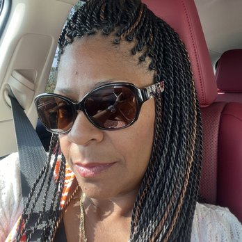 Val African Hair Braiding - Senegalese Twist, a little over one week old. - Hair Salons Near Me - Upland, California Val African Hair Braiding - Senegalese Twist, a little over one week old. - Hair Salons Near Me - Upland, California