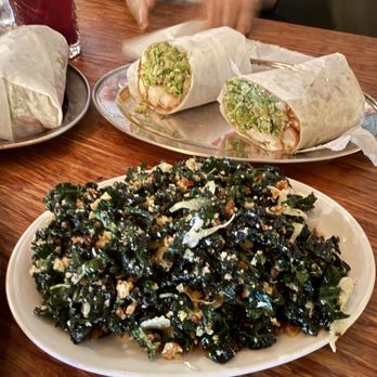 Dimo's Italian Specialties - Kale salad has some crunchy toasted bits and was delightfully citrus-y and lemony - Sandwiches Near Me - Portland, Oregon