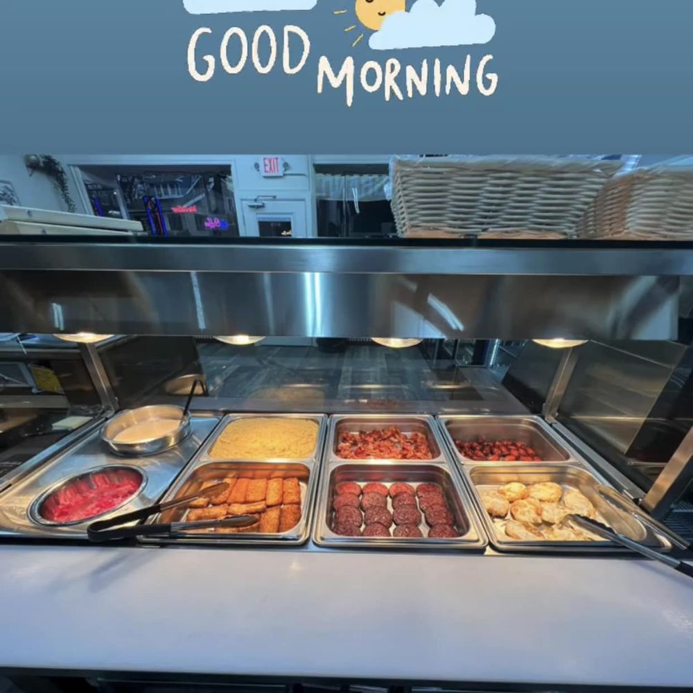Mechi's - a buffet with a good morning sign - Juice Bars & Smoothies Near Me - Central Valley, New York Mechi's - a buffet with a good morning sign - Juice Bars & Smoothies Near Me - Central Valley, New York
