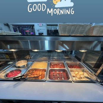 Mechi's - a buffet with a good morning sign - Juice Bars & Smoothies Near Me - Central Valley, New York Mechi's - a buffet with a good morning sign - Juice Bars & Smoothies Near Me - Central Valley, New York