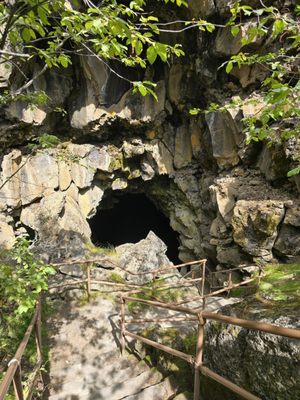 Lava River Cave by null
