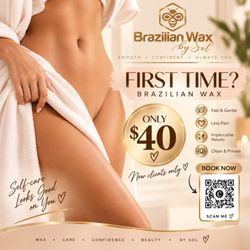 Brazilian Wax by Sol - First Time Brazilian Wax