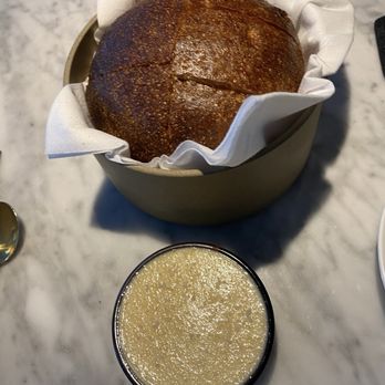 Commis - Levain Bread with roasted chicken skin butter - New American Near Me - Oakland, California
