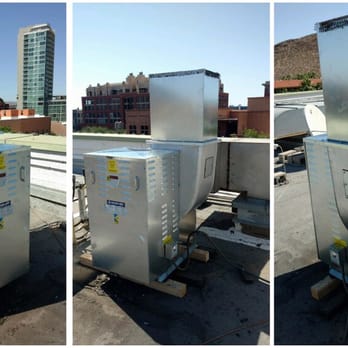 Northern Air Mechanical Services - This is a before and after of a kitchen hood exhaust fan installed for our commercial customer. - Heating & Air Conditioning/HVAC Near Me - Gilbert, Arizona Northern Air Mechanical Services - This is a before and after of a kitchen hood exhaust fan installed for our commercial customer. - Heating & Air Conditioning/HVAC Near Me - Gilbert, Arizona
