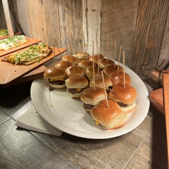 H H Cotton's - Mini cheeseburger sliders. They were super tasty. - Sports Bars Near Me - San Clemente, California
