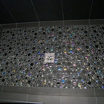 Solid Foundation Tile & Stone - Glass tile shower pan in Cardiff, CA - Flooring Near Me Solid Foundation Tile & Stone - Glass tile shower pan in Cardiff, CA - Flooring Near Me