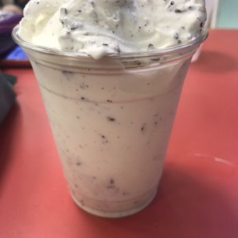 DeNucci's - Twister with brownies, pecans, Reese peanut butter cups - Ice Cream & Frozen Yogurt Near Me - Fernandina Beach, Florida