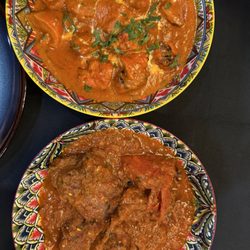 Crystal Spoons - Delhiwala butter chicken  Lamb Nizami Curry