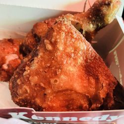 Kennedy Fried Chicken - 3 pieces leg thigh chicken only 4.00
