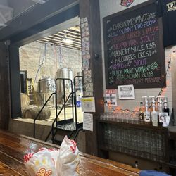 Tri Dog Brewing - A look into their brew area