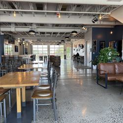 Mast Landing Brewing Company - More seating and exit to outdoor seating