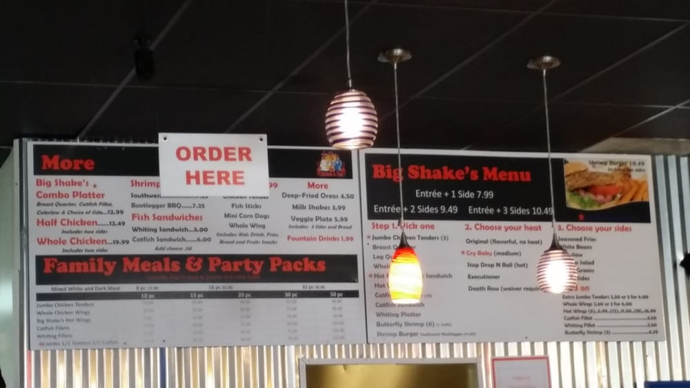 Big Shake's Hot Chicken & Fish