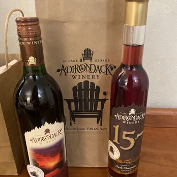 Adirondack Winery - The winners and purchases: Red Ruby and Celebratory Red - Beer, Wine & Spirits Near Me - Lake George, New York