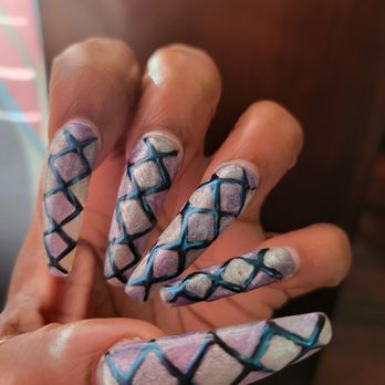 Lavish Nail Spa - 3 1/2 weeks old nails - Nail Salons Near Me - McKinney, Texas Lavish Nail Spa - 3 1/2 weeks old nails - Nail Salons Near Me - McKinney, Texas