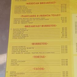 Mr Pepe's Burgers - Menu
