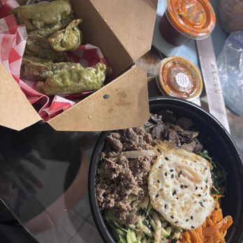 Doobi Doobap - Korean Beef Bulgogi Rice Bowl Fried Vegetable Dumpling - Food Delivery Services Near Me - Miami, Florida Doobi Doobap - Korean Beef Bulgogi Rice Bowl Fried Vegetable Dumpling - Food Delivery Services Near Me - Miami, Florida
