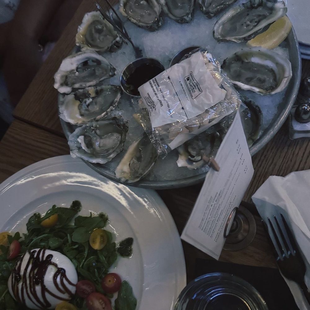 John Devoy’s Bar & Kitchen - Oysters Burrata & tomatoes - Bars Near Me - New York, New York John Devoy’s Bar & Kitchen - Oysters Burrata & tomatoes - Bars Near Me - New York, New York