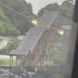 Rhinecliff Amtrak Train Station - Pedestrian overpass