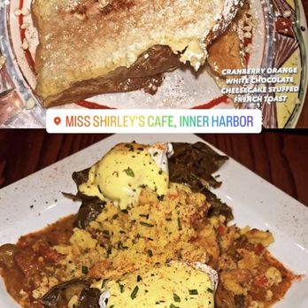 Miss Shirley's Cafe, Inner Harbor - Gumbo Eggs Benedict* *** - Breakfast & Brunch Near Me - Baltimore, Maryland Miss Shirley's Cafe, Inner Harbor - Gumbo Eggs Benedict* *** - Breakfast & Brunch Near Me - Baltimore, Maryland