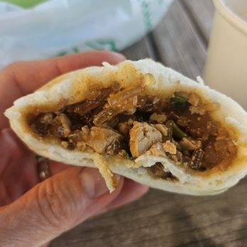 Danacious Dumpling - Filling for tofu, pork bao. Excellent and light. - Noodles Near Me - San Jose, California