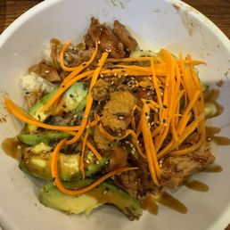Teriyaki chicken bowl Teriyaki chicken bowl