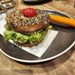 Henrici - Breakfast bagel YUM, such a lovely Cafe to relax in and the people are so nice!