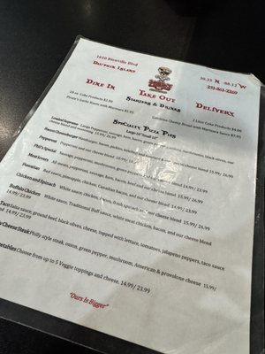 Menu photo 1 Pirate's Pizza & Wings Dauphin Island, AL Menu photo 1 Pirate's Pizza & Wings Dauphin Island, AL