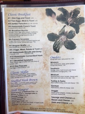Menu photo 8 Deb's Cafe Shelby, MI