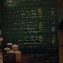 Brauhaus - Varias opções de chopps de excelente qualidade e preço razoável!