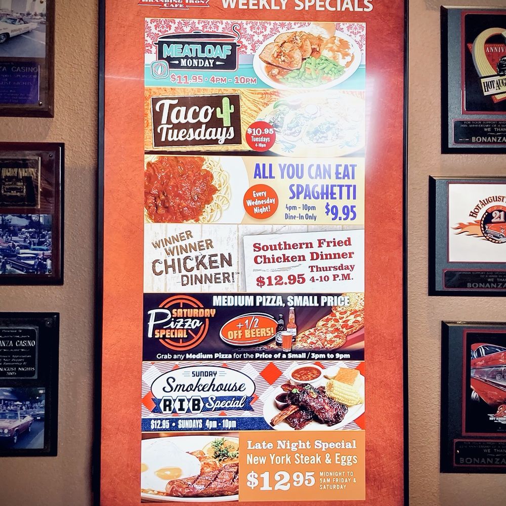 Branding Iron Cafe - Branding Iron Daily Menu Specials - Mexican Near Me - Reno, Nevada