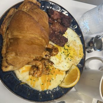 Saddle Creek Breakfast Club - Cajun Standard - with shrimp - Breakfast & Brunch Near Me - Omaha, Nebraska Saddle Creek Breakfast Club - Cajun Standard - with shrimp - Breakfast & Brunch Near Me - Omaha, Nebraska