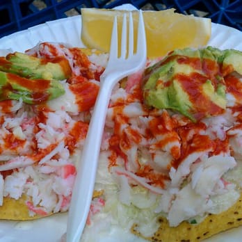 El Milagro - Jaiva Tostadas are light n refreshing! $1.75 each - Seafood Near Me - Los Angeles, California El Milagro - Jaiva Tostadas are light n refreshing! $1.75 each - Seafood Near Me - Los Angeles, California
