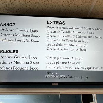 La Confianza - Doraville - Menu - Part 8 of 10. - Grocery Near Me - Doraville, Georgia