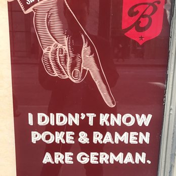 The Berghoff Restaurant - Poke is German?? - Bars Near Me - Chicago, Illinois