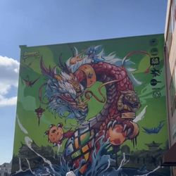 Mayor Barbara Lee appointed mural project completed today! Thank you mayor.