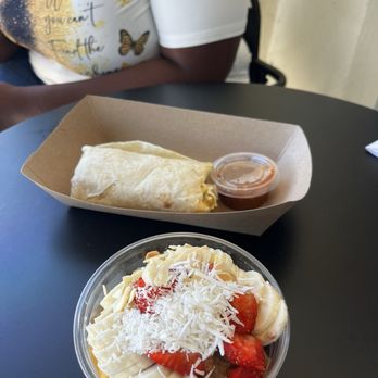 Soft Cafe - Acai Bowl Kids 12 Oz and Soft Roll Burrito with shrimp - Coffee & Tea Near Me - Hawthorne, California Soft Cafe - Acai Bowl Kids 12 Oz and Soft Roll Burrito with shrimp - Coffee & Tea Near Me - Hawthorne, California