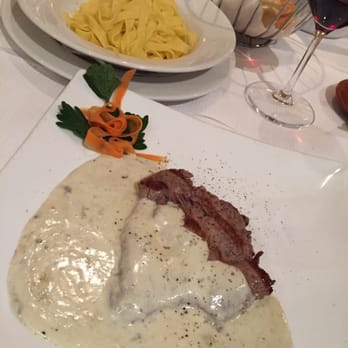 Osteria - Fillet Gorgonzola with Tagliatelle - Italian Near Me - Bremen, HB Osteria - Fillet Gorgonzola with Tagliatelle - Italian Near Me - Bremen, HB